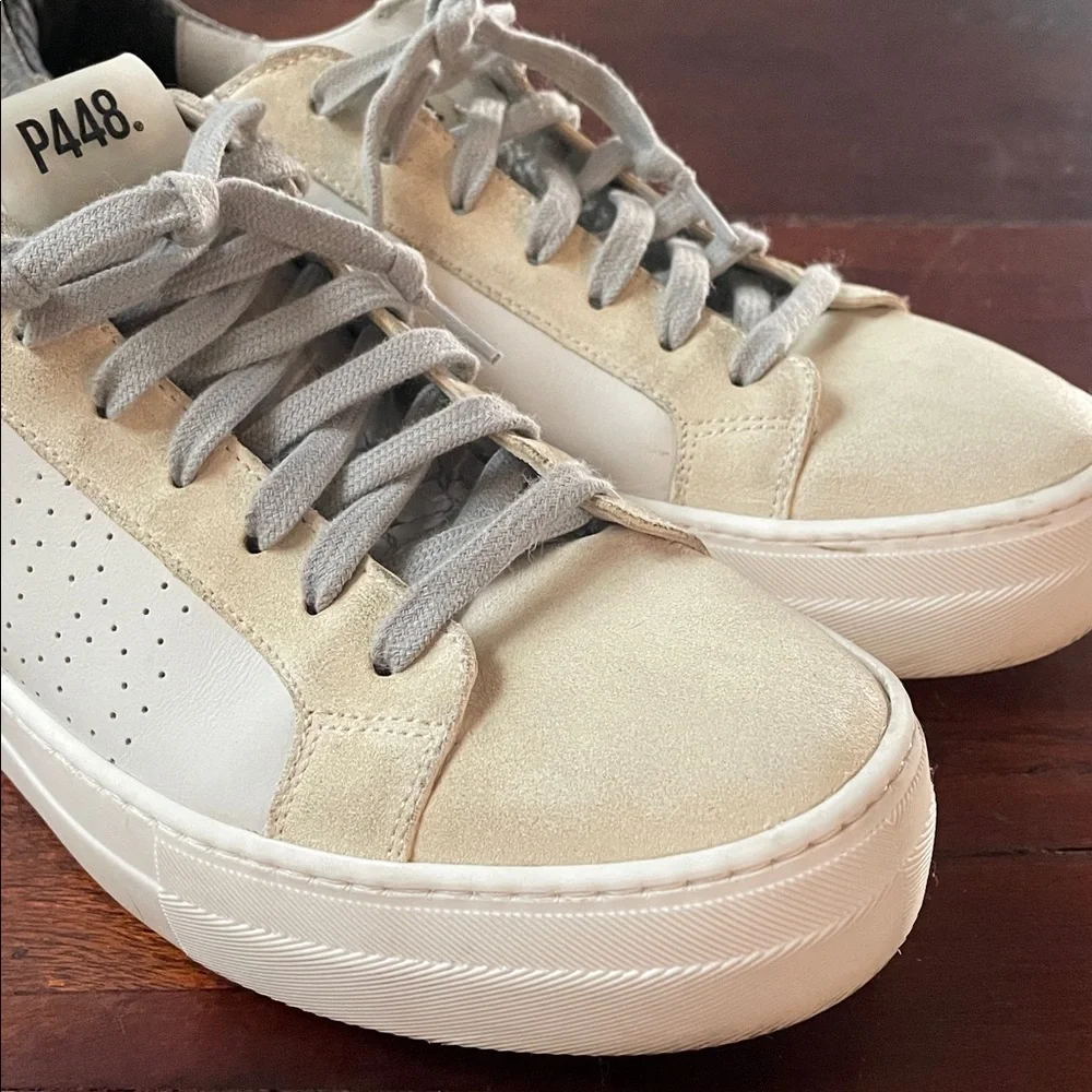 P448 Suede/leather Sneakers EUR40 (US9-9.5)